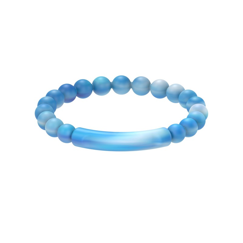 QALO Men & Women's Glow Tranquil Silicone Bracelet, Ultra Comfortable