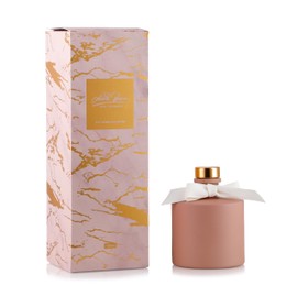 Aroma Blossom Vintage Collection Home Fragrance Diffuser Set, 100ml, Luxury Marble Design (Stone)