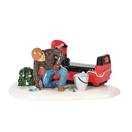 Department56 Original Snow Village Accessories Catch of The Day Figurine, 2.5", Multicolor