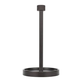 Ivilon Countertop Paper Towel Holder - Modern Knurling End Cap Minimalist Design - Color Oil Rubbed Bronze