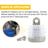 Fits for Dometic 385230980 Pump Bellow Kit Replace Including Bushing