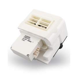 ULXIOM 242303001 Refrigerator Damper Assembly Air Damper Control Fit for Frigdaire Crosley White-Westinghouse DFH FFE FFH FFS LFS, Replace AP5788340 PS8746718 EAP8746718 3016452