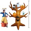 9ft Halloween Inflatable Ghost Tree Halloween Airblown Inflatable Outdoor Decor