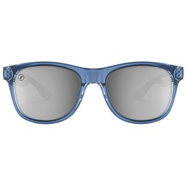 Blenders Eyewear M Class X2 – Polarized Sunglasses – Round Lens, Spring Loaded Hinge – 100% UV Protection – For Men & Women – Deep Blue