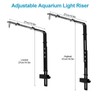 MEKOTRIN Adjustable Aquarium Light Bracket, Universal Aquarium Light Stand for