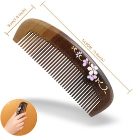 DOKRVLOQ Gift for Women Daughter Mum Sisters Birthday,Mothers Day Gifts,Anniversary Presents for Wife,Holiday Gadgets Gift Sets for Girlfriend,Valentines Gift for Her Exquisite Wooden Short Comb
