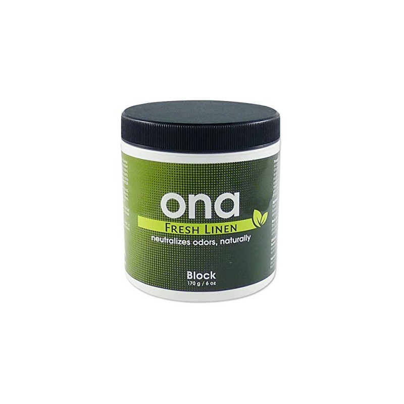 ONA Block Fresh Linen Fragrance - Natural Odour Eliminator, Neutralise