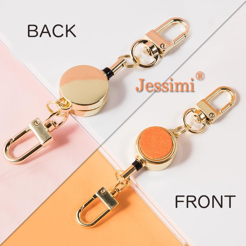 Jessimi Women's Key Chain, Key Reel, Reel Strap, Stylish, Cute,