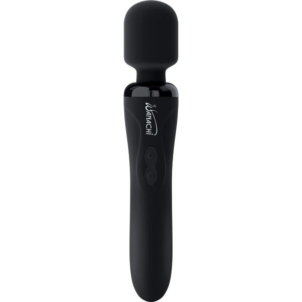 New Silicone Black Wanachi Body Recharger Whisper Quiet USB Rechargeable - Recharge Yourself + Kit Includes a Main Squeeze Toy Cleaner 4 Oz