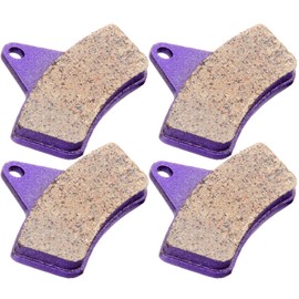 CCIYU Motorcycle Brake Pads Fit For Arctic-cat 1996 1997 1998 1999 2000 2001 2002 2003 2004, Front Carbon Fiber Brake Pads