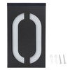 Outdoor Solar Power LED Number Sign Light House Hotel Store