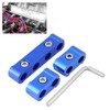 12Pcs Braided Engine Spark Plug Wire Hose Separator Clamp Fitting