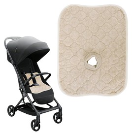DFsucces Child Seat, Waterproof Sheet, for Baby Strollers, Anti-Slip, Absorbent, Quick Drying, Prevents Food Spills, Washable, Universal, For Bicycles, Cars, Toy Trees, Easy Care (Khaki)