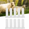 10pcs Lamb Special Nipple Teats Replacement Goats Sheep Cow Milk