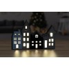 Spetebo LED Christmas City Wooden Stand, 23 x 16 cm,