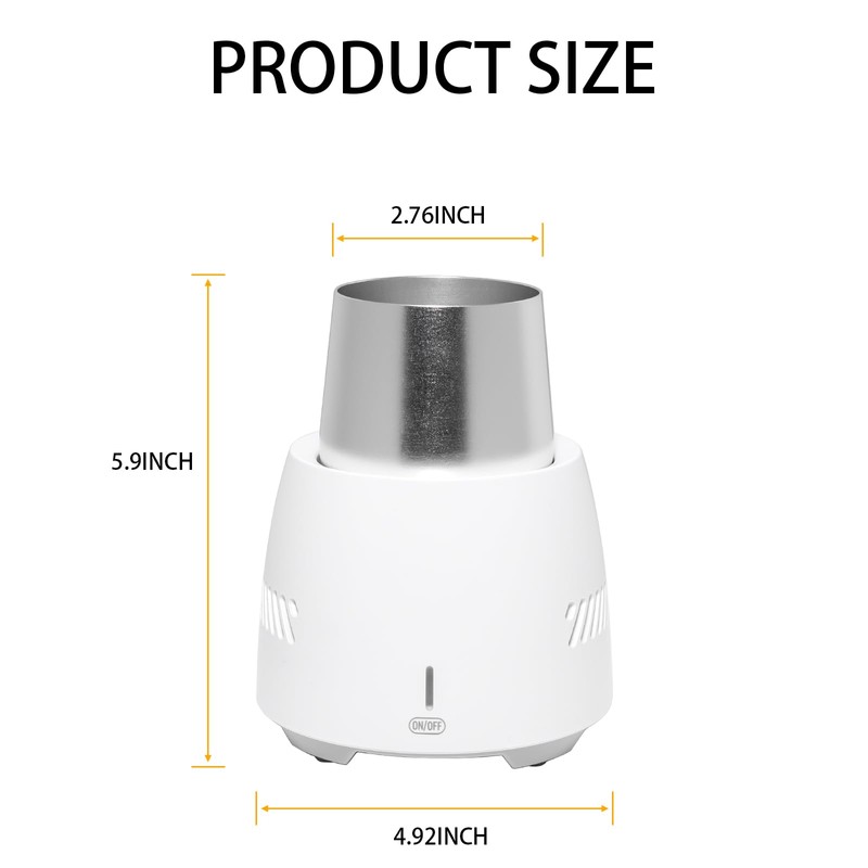 YoShin Portable Mini Electric Beverage Cooler,Instant Quick Cooling Cup for