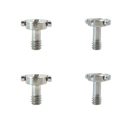 Adapter Screw Camera Screw Screws Threaded Screws Stainless Steel Mounting Screw for Camera Screw 1/4 Inch Additional Accessories Monopod Tripod Quick Release Plate Pack of 4