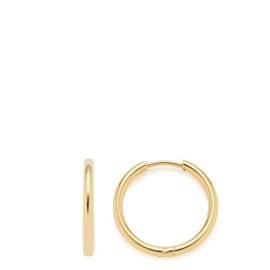 Leonardo 32018548 Women's Creole Earrings Stainless Steel, Stainless Steel, No Gemstone