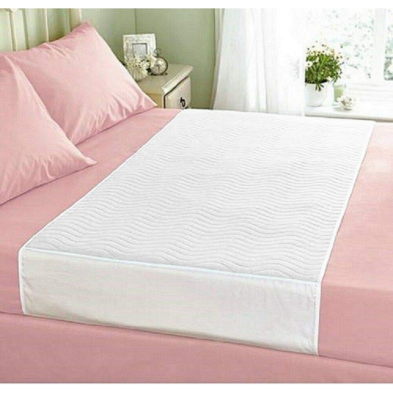 Deluxe Washable and Absorbent Reusable, Double-size Bed, Incontinence Pad/Waterproof Mattress