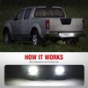 Nilight License Plate Lights Compatible with 1997 1998 1999 2010