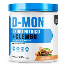 Óxido Nítrico Clenbuterol D-MON 300g Pre Entreno Tamarindo Deportivo                                                                                  