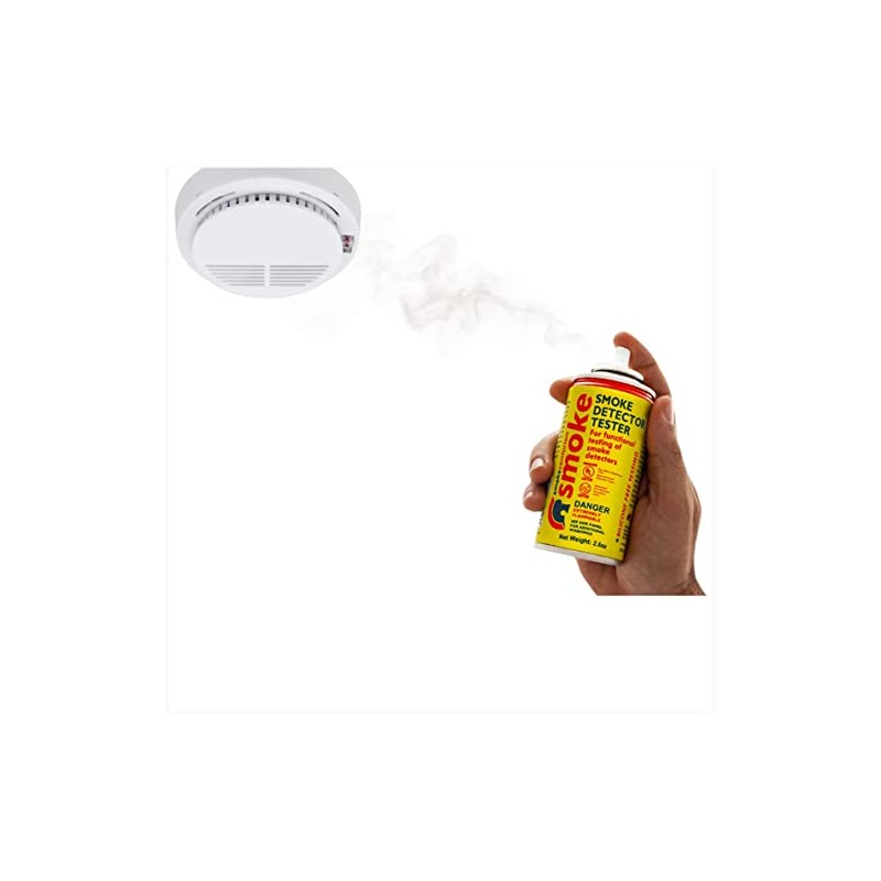 Smoke Detector Tester, 10 in. L x 9 in. W