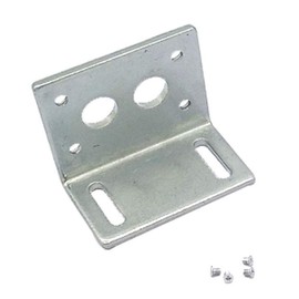 Bling Smart L Bracket, Metal Bracket, Fixed DC Motor (Silver Bracket)