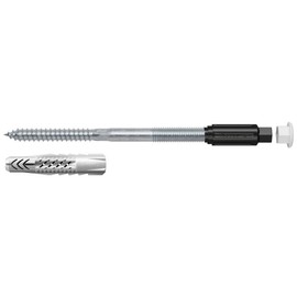 fischer TherMax 10/200 M6 Spacer Mounting System (2) for Insulation Materials, Insulation Dowels for Attaching Light Loads in Thermal Insulation Composite Systems, with Anti-Cold Cone