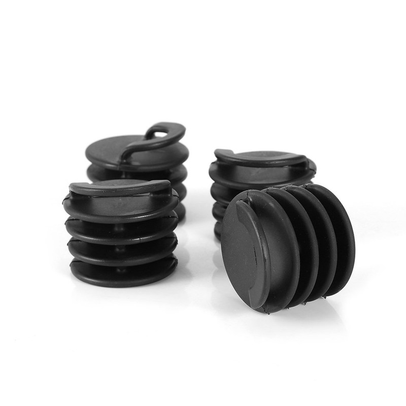 Dilwe 4Pcs/Lot Kayak Scupper Stopper Bung Drain Hole Plug For