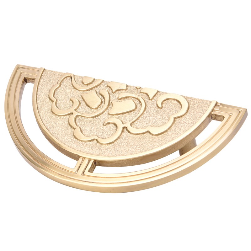 1 Set Chinese Classical Brass Handle Wardrobe Door Pulls Wine