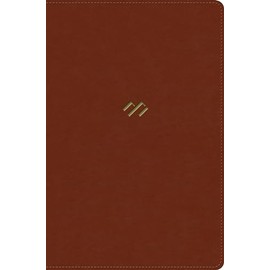 NBLA Biblia tematica de estudio, café símil piel (NBLA Thematic Study Bible, Brown LeatherTouch)