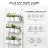 Sumerflos Acrylic Window Boxes Window Plant Shelves 3 Tier -