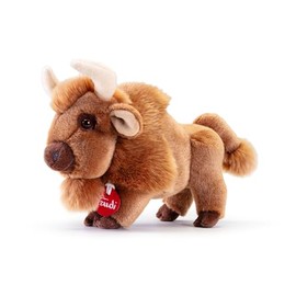 Trudi Bison Rocky Plush Toys from Farm, Birthday, 23 x 14 x 19 cm, Size S, Farm Classic, Model 69472