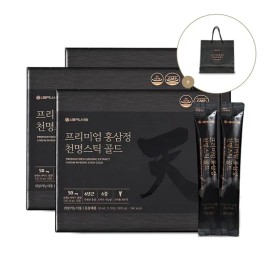 Seoul Pharmacist Credit Union [Ginsenoside 50mg] Premium Red Ginseng Extract Cheonmyeong Stick Gold 30 packs 3 sets / [진세노사이드 50mg] 프리미엄 홍삼정 천명스틱 골드 30포 3세트