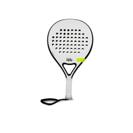 3K Carbon Fiber Padel Racket Black | Round Shape Power & Control | Padel Racket for Women and Men