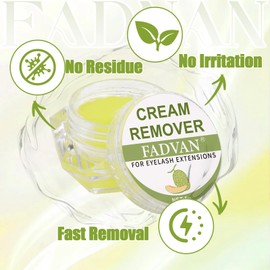 Lash Remover for Eyelash Extensions 5g Lash Extension Remover Fresh Lash Glue Remover Fast Dissolution Lash Extension Remover for Sensitive Eyes Cluster Lash Glue Remover XJG01