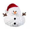 GANZ S'MELTS SNOWMAN WITH RED CAP 10" PLUSH