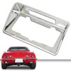 CHEDA Rear License Plate Bezel Housing Frame Chrome Compatible with