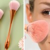 2 Pcs Einstellung Puderpinsel, große Puderpinsel Gesicht make-up pinsel, erröten