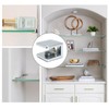 Glass Shelf Bracket Glass Clamp Holder Adjustable Clamp Shelf Clip