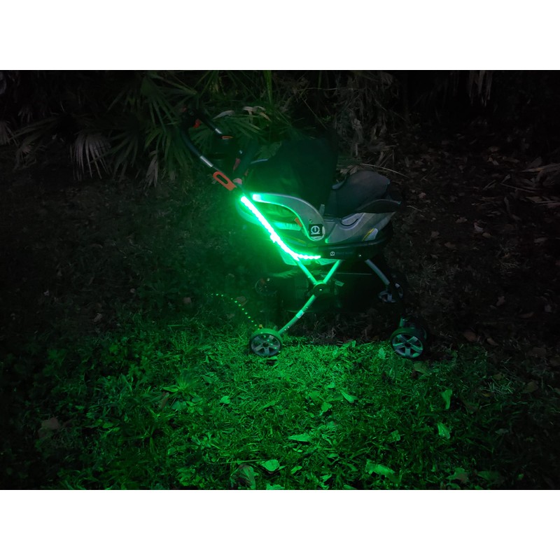 THIRD KIND® Stroller Lights Bike Lights Set of 2 LED