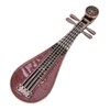 Incense Burner Holder Unique Chinese Lute Design Premium Copper Sturdy