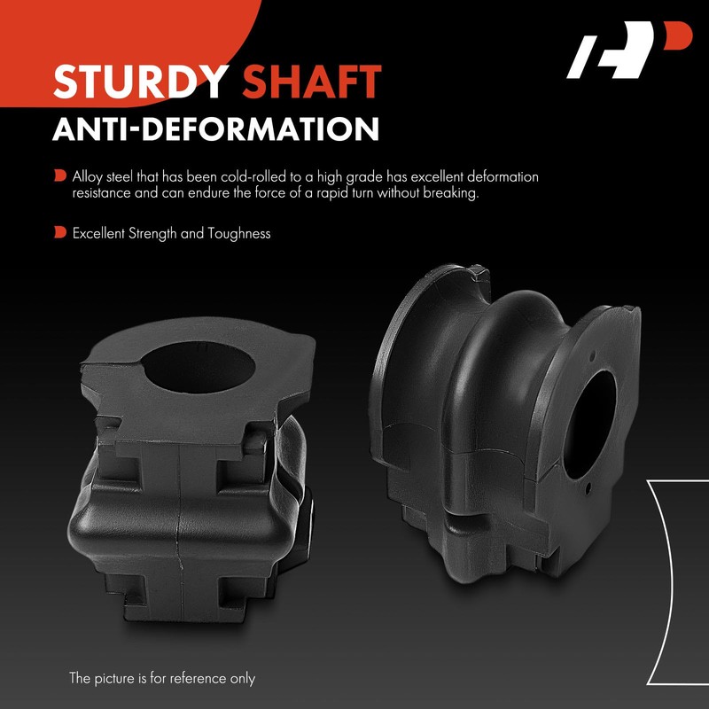 A-Premium 2 x Front Sway Bar Bushing Kit, Compatible with