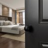Bravura Hardware 906 Macon Knob Privacy Lockset with Modern Round