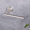 Towel Holders for Bathrooms Wall Mounted - 3 Set Silver