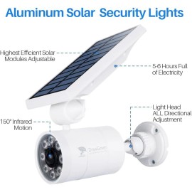 DrawGreen 1400Lm Solar Motion Sensor Light Outdoor Waterproof Led Security Fixture