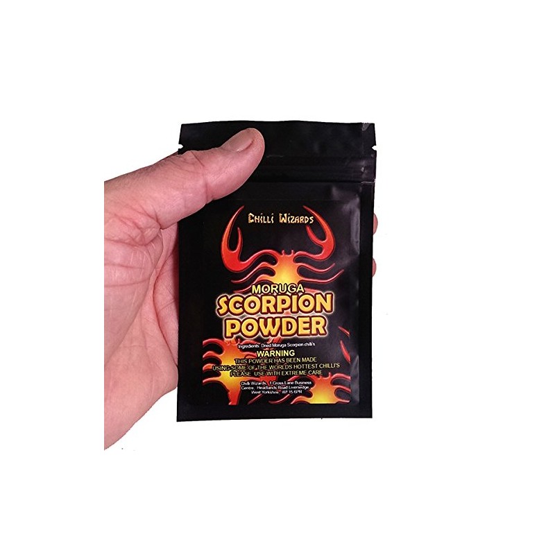 Insane Chilli Powder - Moruga Scorpion 2 Million shu 50g