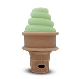 SweeTooth Ice Cream Cone Shaped Baby Teether - Growing Green