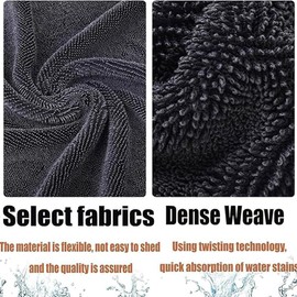 2PCS Magicwipe Bathroom Drying Cloth, Magic Wipe Bathroom, Shiny Wipes, Magicwipe Drying Cloth, Bathroom Drying Cloth for Car Detailing, Kitchen, Window (40 * 40cm)