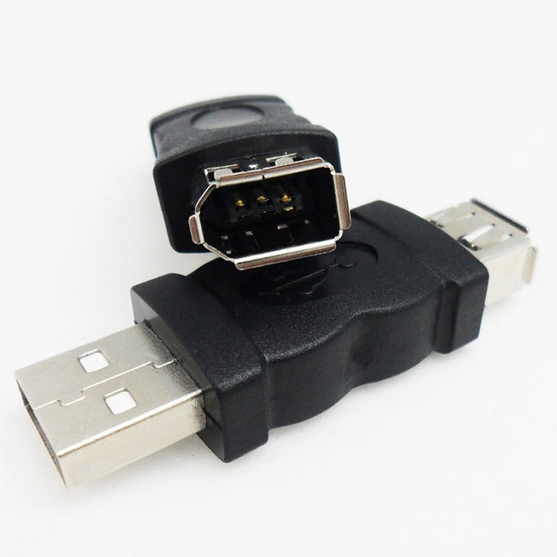baolongking Firewire IEEE 1394 6P Pin Female to USB Male